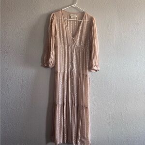 Free People Polka Dot Maxi Dress